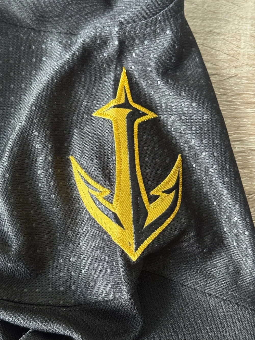 Adidas Seattle Kraken Pike Custom Hockey Jersey Black Gold NHL Size 52